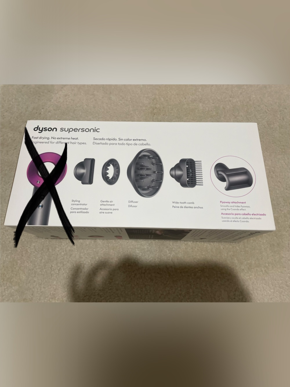 Dyson supersonic Attachments